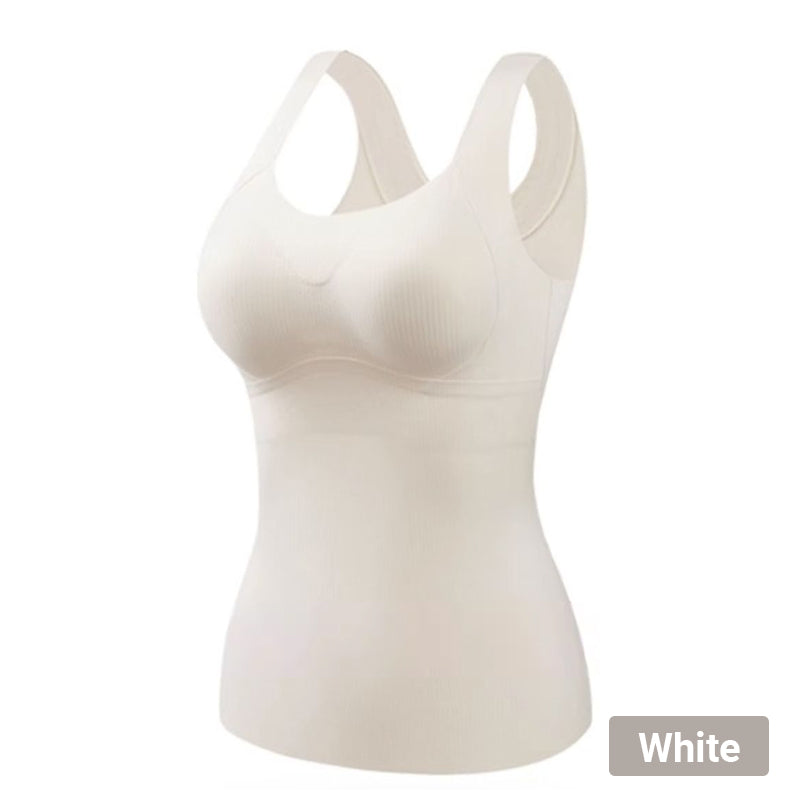 🔥💐Thermo-Tanktops mit U-Ausschnitt und integriertem BH für Damen