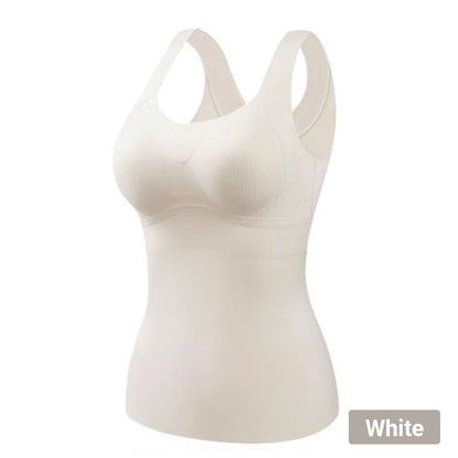 🔥💐Thermo-Tanktops mit U-Ausschnitt und integriertem BH für Damen