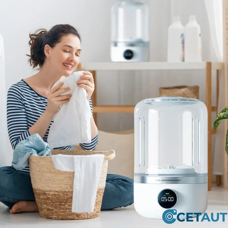 🔥Heißer Verkauf 50%🔥🎒Tragbare wiederaufladbare Mini-Waschmaschine für Unterwäsche