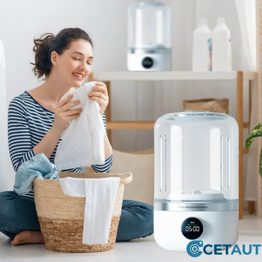 🔥Heißer Verkauf 50%🔥🎒Tragbare wiederaufladbare Mini-Waschmaschine für Unterwäsche