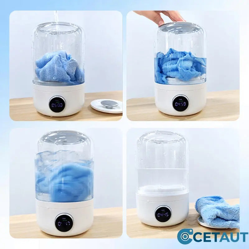 🔥Heißer Verkauf 50%🔥🎒Tragbare wiederaufladbare Mini-Waschmaschine für Unterwäsche