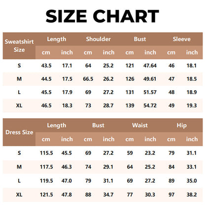 🌸HEISSER VERKAUF 50% RABATT🌸Zweiteiliges Damen-Set aus ärmellosem Kleid und lockerem Pullover mit V-Ausschnitt