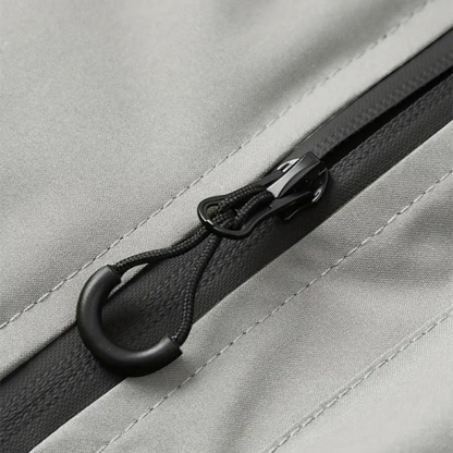 Einfarbige Outdoor-Sportjacke für Herren