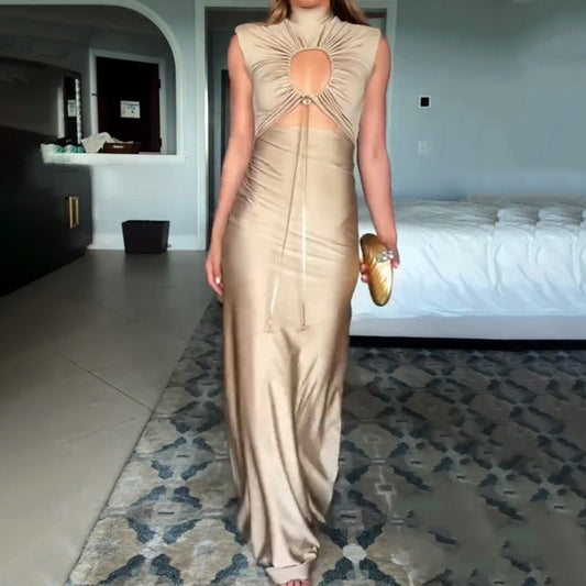Sexy Abendkleid mit Cut-Outs und seitlichem Schlitz