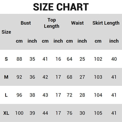 Atemberaubendes Chiffon-Crop-Top mit gerüschter Schulter und mehrlagigem A-Linien-Maxirock mit elastischer Taille
