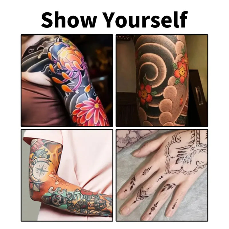 💥Set temporärer Tattoo-Marker – 10-farbige Körperkunststifte🌈