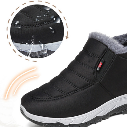 Bequeme, warme Slipper-Stiefeletten für Damen