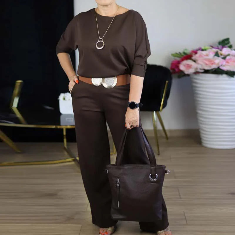 ⏳Limited-time special offer⏰ Elegant 3-piece set consisting of a long cardigan, top and trousers💞