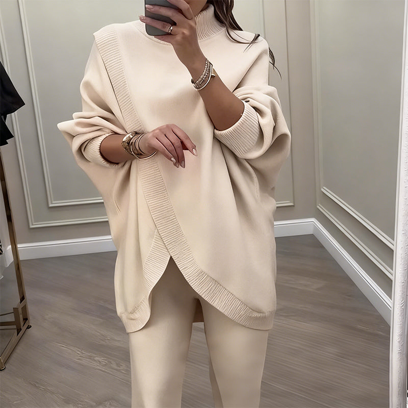 ⏳Zeitlich begrenzte Sonderaktion⏰Damen Oversize-Pullover & Hose Set