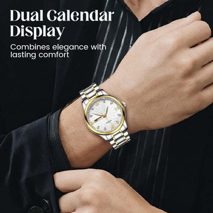 🖤Black Friday Angebote🖤Zweifarbige wasserdichte Leuchtuhr für Herren