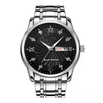 🖤Black Friday Angebote🖤Zweifarbige wasserdichte Leuchtuhr für Herren